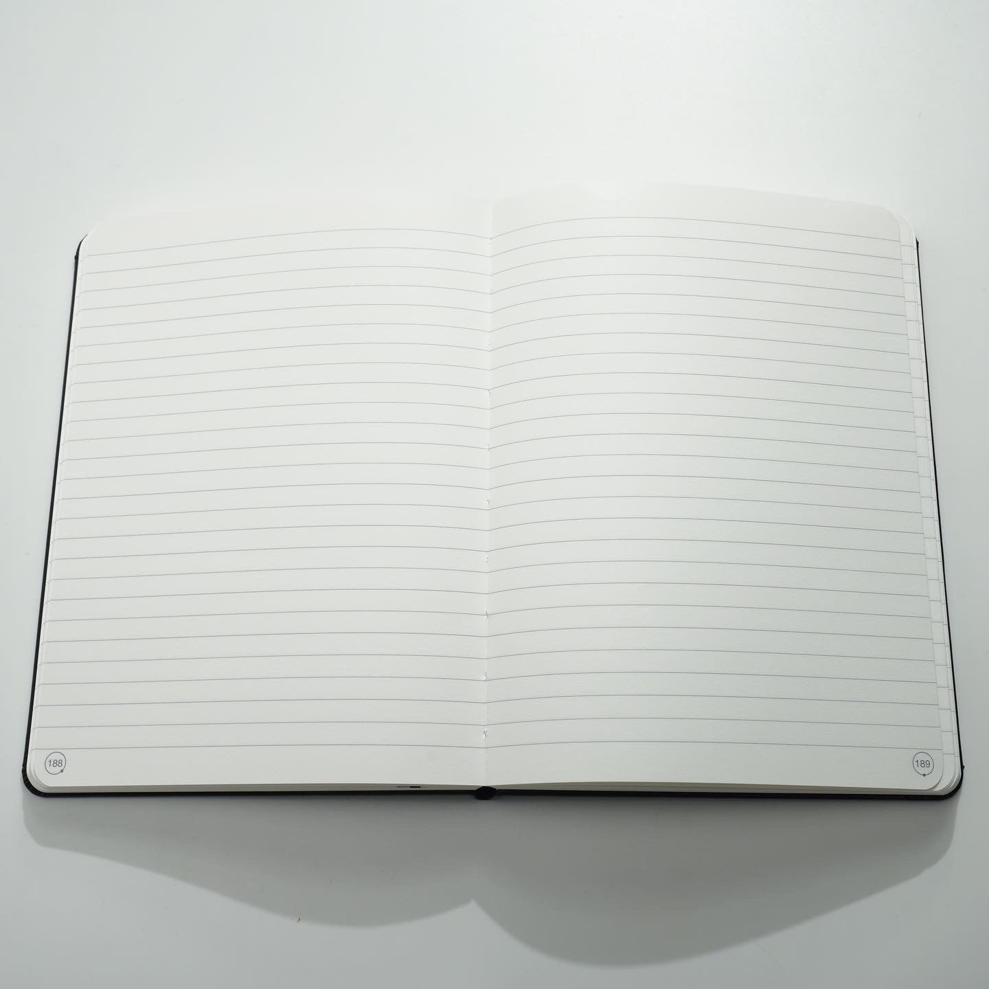 300 PAGE A4 TOMOE RIVER NOTEBOOK - BLACK HOLE
