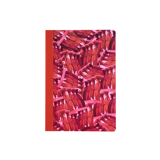 A5 Cosmo Air Light Dot Grid Notebook: Caryatids