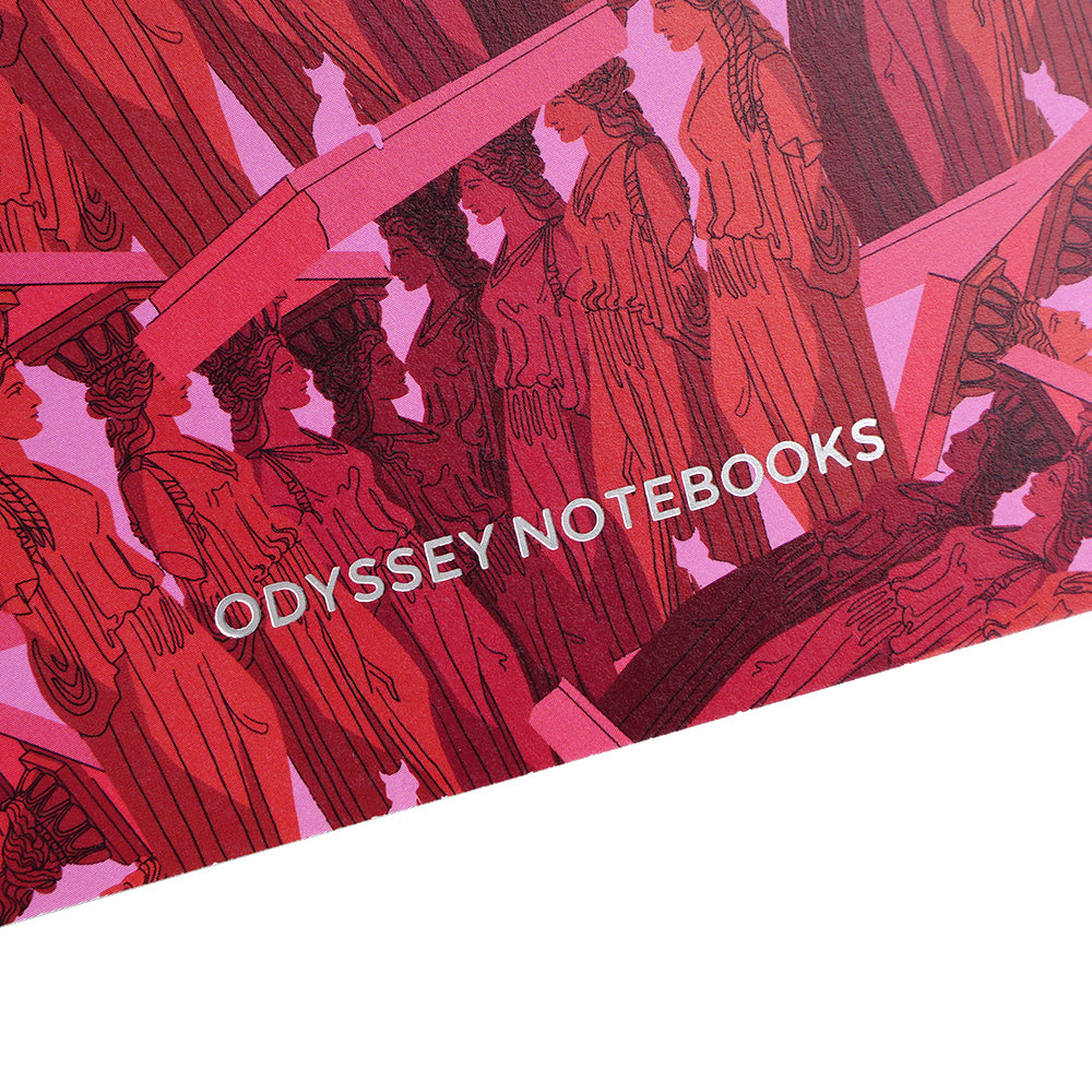 A5 Cosmo Air Light Dot Grid Notebook: Caryatids