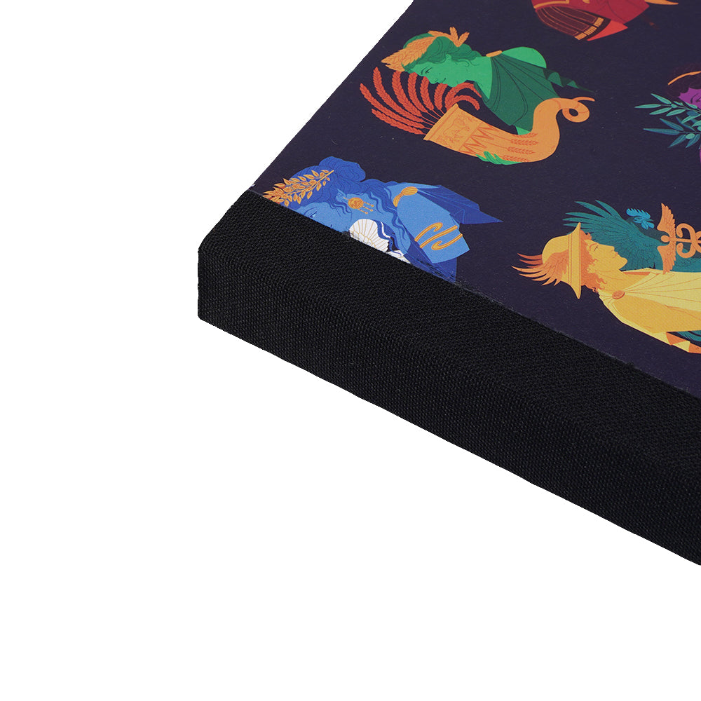 A5 Cosmo Air Light Dot Grid Notebook: Roman Gods
