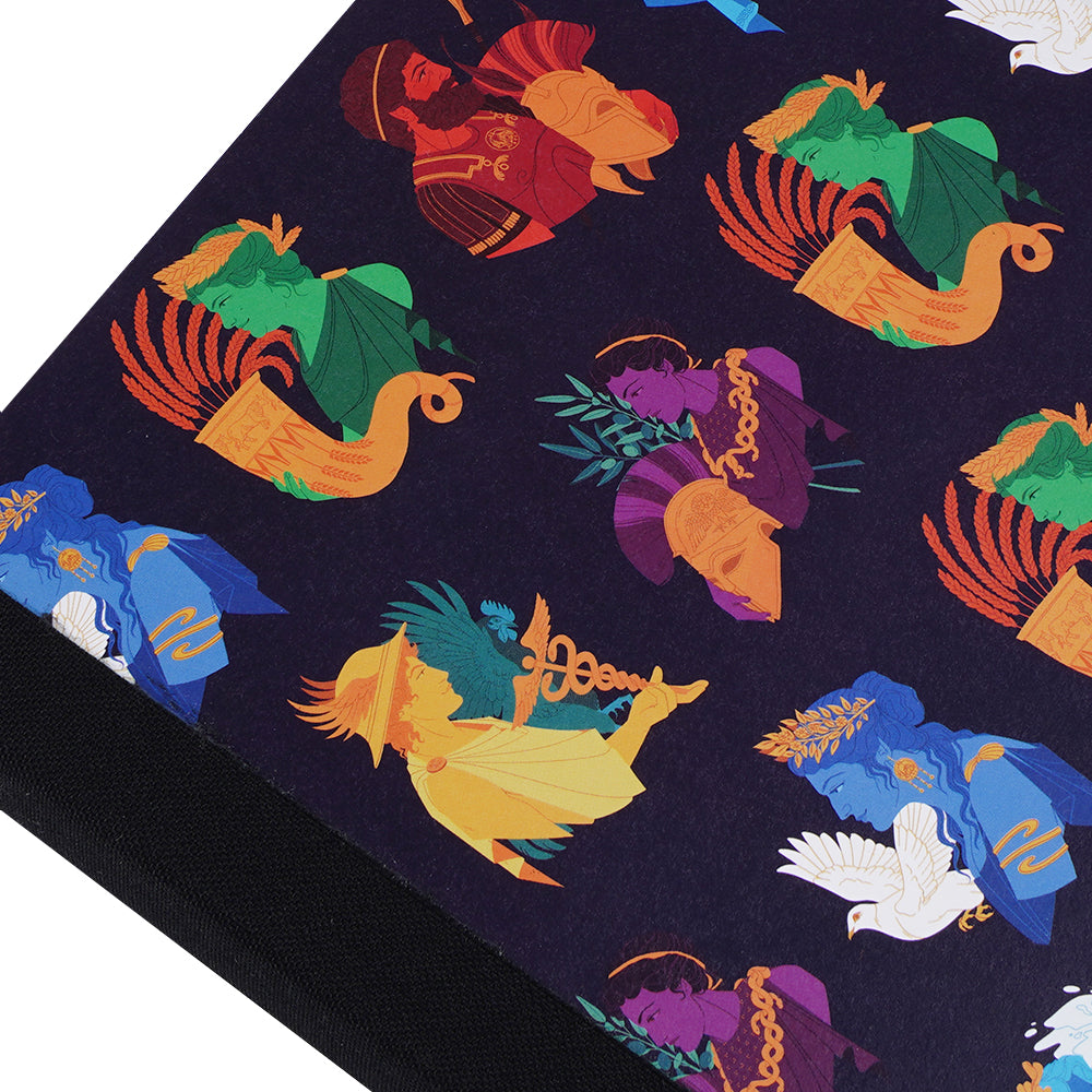A5 Cosmo Air Light Dot Grid Notebook: Roman Gods