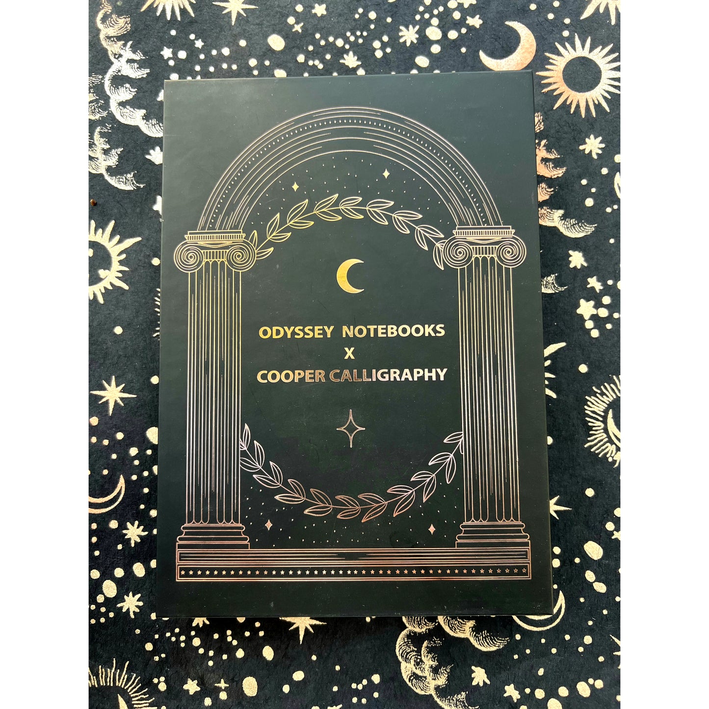 A5 160GSM PREMIUM PAPER JOURNAL - THE WORLD - ODYSSEY X COOPER CALLIGRAPHY
